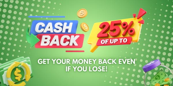 Promotional banner: GCash deposit lane on a mobile cashier screen